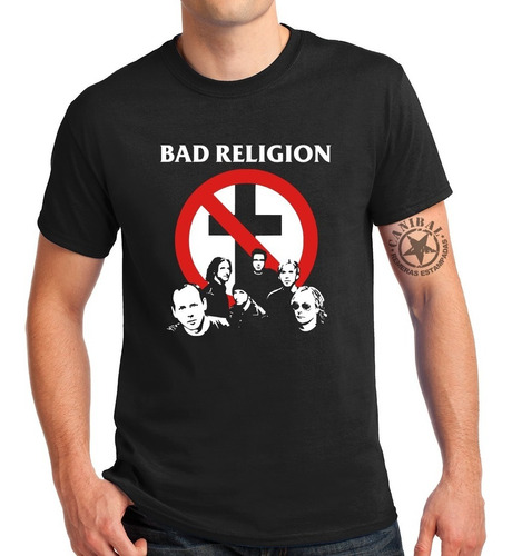 Remeras Bad Religion Remeras Estampadas Canibal