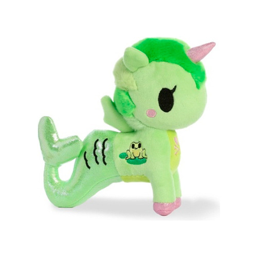 Peluche Sirena Toki Doki Verde 35 Cm