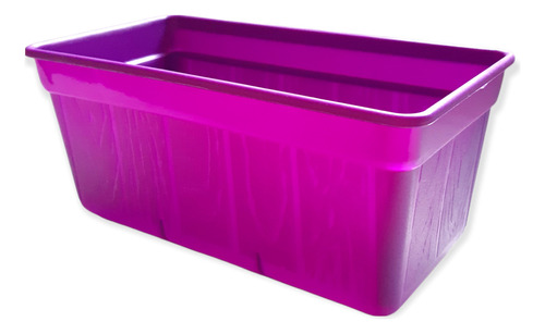 Maceta Ta Plastic Jardinera Mini N20 Color Violeta