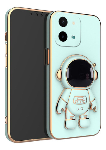 Funda Para Vivo Y28 Chapado Astronauta Anillo