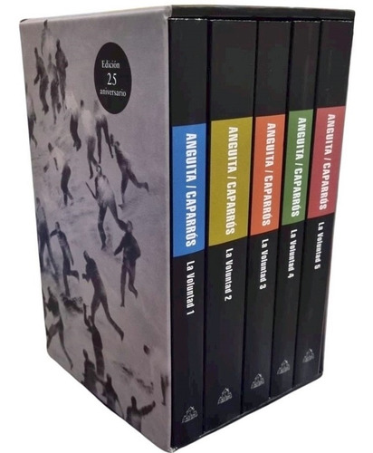 La Voluntad Estuche Tomos 1 Al 5  (5 Libros) Anguita / Caparros, de Anguita, Eduardo. Editorial Literatura Random House, tapa blanda en español, 2021