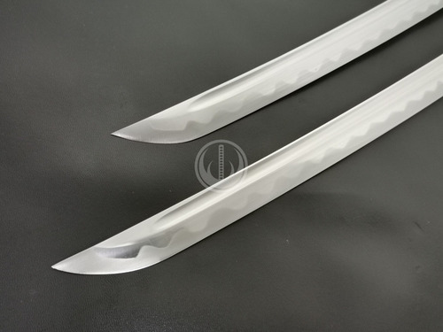 Imagem 8 de 12 de Conjunto Katana Wakizashi Daisho Espada Samurai Aço 1060