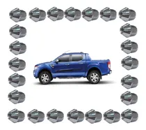 Comprar 06 Kits Cu002F 24 Porcas Roda Cromadas Ford Ranger 13 Em Diante 