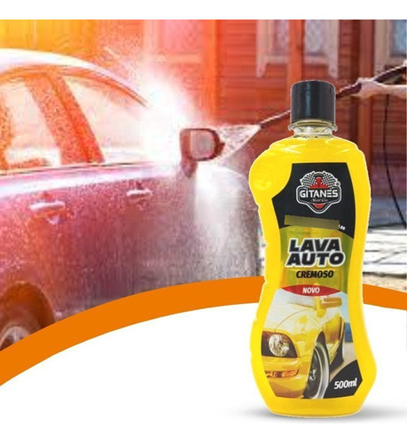 Lava Auto Cremoso 500ml Concentrado Gitanes