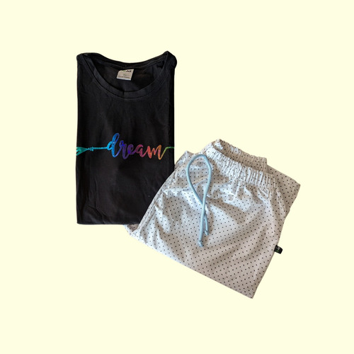 Set-pijama Mujer Pantalón Y Camiseta