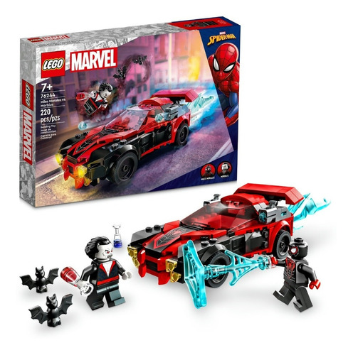 Kit Lego Marvel Miles Morales Vs. Morbius 76244 - 220 Piezas
