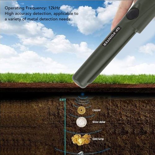 Detector De Metales Pinpointer Sensible Y Preciso