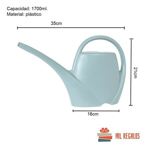 Imagen 2 de 7 de Regadera 1700 Ml