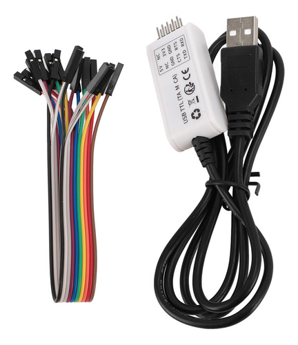 Cable Adaptador Serie Usb A Uart Ttl, Descargador Stc