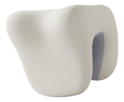 Cojín De Almohada De Buzón Beige Y Gris Claro