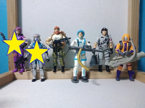 Gi Joe Gijoes G.i. Joes Cobras Vintage Soldados Sub Zero