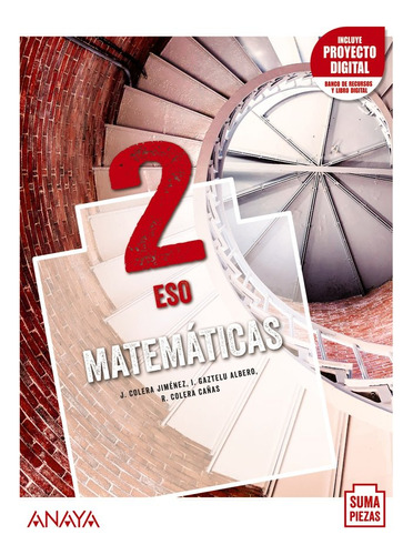 Eso 2 Matematicas (and). 2021 (libro Original)