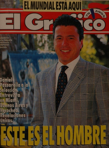 El Grafico 3901 Mundial Usa 1994 Pasarella El Candidato C39