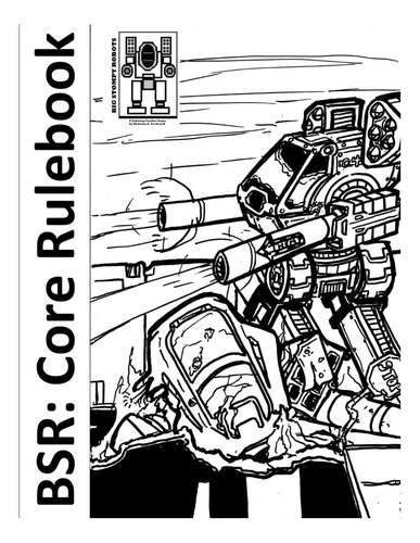Libro: Bsr: Core Rulebook (big Stompy Robots)