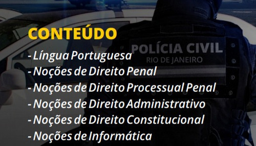 Imagem 3 de 5 de Concurso Pc Rj Investigador