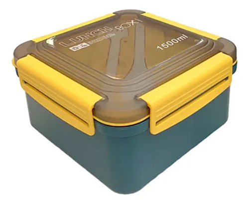 Tapper Lonchera Amarillo 1500ml