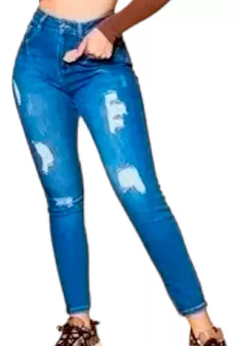 Jeans Mujer Mezclilla Suave Strech 2023