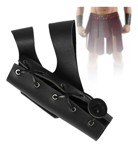 Nuevo Cinturón For Espada Funda Medieval Cuero Pu Espada