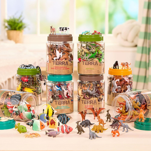 Figuras De Animales Salvajes Reptiles Battat Terra