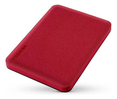 Disco Duro Externo Toshiba 1tb Usb 3.2 Canvio Advance Rojo