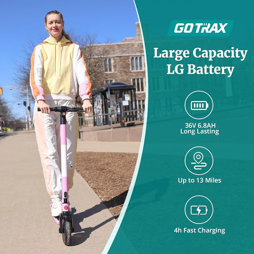 Patinete Eléctrico Gotrax Xr Ultra, Neumático De Nido De Abe