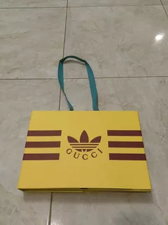 Caja Gucci Colaboración adidas Original Para Playera Etc..