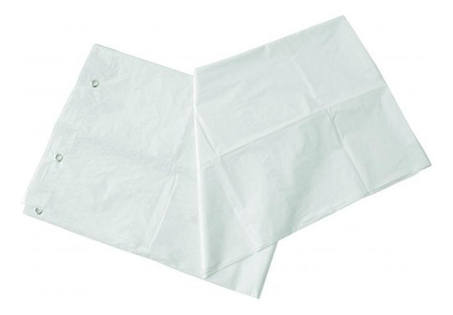 Imagen 3 de 4 de Protector Plástico Cortina De Baño Anti Hongos 75 Micrones