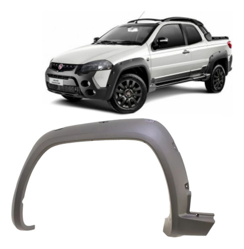 Moldura Paralama Dianteiro Strada Adventure 2015 2016 17 Le