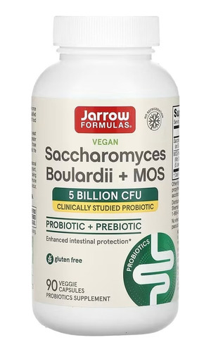Saccharomyces Boulardii Plus Mos 5 Billones 90 Cápsulas 