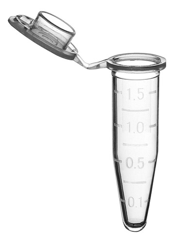 Microtubos Con Tapa Estéril Libré Pirogeno Dnasa Rnasa 1.5ml