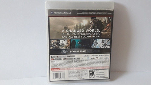 Call Of Duty: Ghosts Playstation 3 Ps3 Físico (Usado)