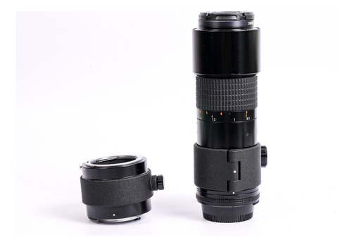 Lente Nikon Ais 200mm F/4 Micro - Não Faz Autofoco Nikon F Preto (Usado)