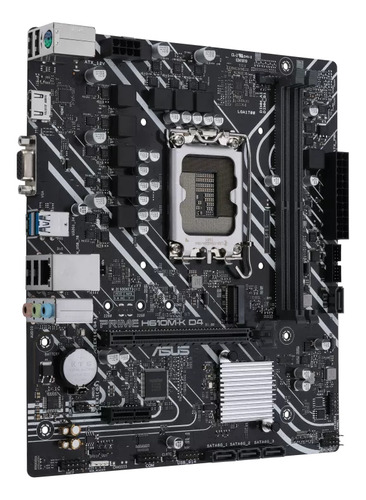 Motherboard Asus Prime H610m-k Csm D4 Box M-atx S1700 Venex Color Negro