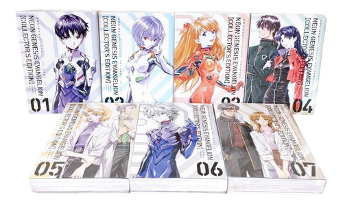 Manga Set 1-7 Evangelion Collector´s Edition En Japones 