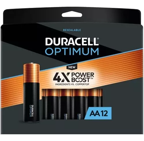 Duracell - Pilas alcalinas CopperTop D con paquete recerrable