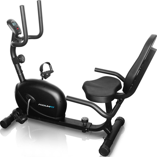 Bicicleta Ergométrica Horizontal Podiumfit H100 - Magnética