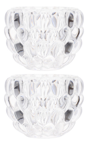 Soporte Decorativo Para Cristal Con Forma De Océano, 2 Unida