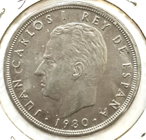 * 50 Pesetas De 1980. España Del Mundial 1982. Estrella 82 (Usado)