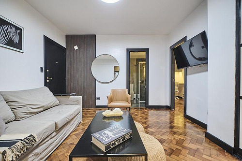 Departamento 2 Ambientes Reciclado Impecable Luminoso Apto Profesional En Recoleta