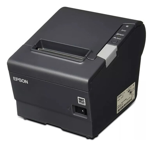 Mini Printer Epson Tm-t88v Impresora De Tikets Usb Paralelo Negro (Reacondicionado)