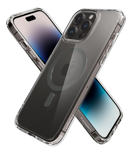 Case Funda Spigen Ultra Hybrid Magsafe iPhone 14 Pro Max 6.7 Color Grafito