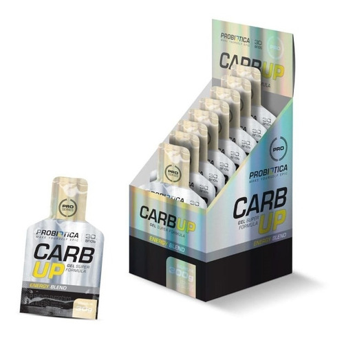Carb Up Gel - Caixa 10 Saches - Probiótica Sabores Promoção 