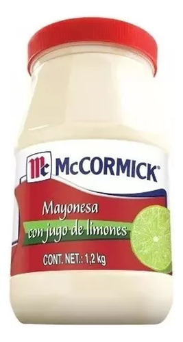 3 Pcs Mayonesa Mccormick Con Jugo De Limón 1.2kg ( Grande)