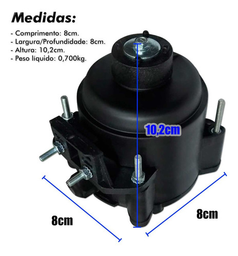 Micromotor Elco Ecm 10 15 C.1475 127v Expositor Metalfrio