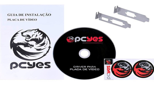 Imagem 5 de 7 de Placa De Vídeo Pcyes Gt 710 2gb Ddr3 64 Bits