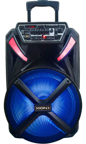 Parlante Activo Xion 4500w Pmpo Bluetooth/mp3/sd/wma/usb Color Negro