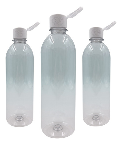 Botellas Plastico Boston 500 Ml Tapa Flip Top Mayoreo X 100