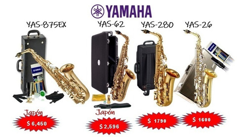 Saxofones Yamaha
