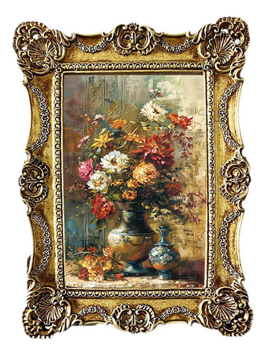 Vintage Picture Frame 4x6 Photo Gallery Art For Living Room
