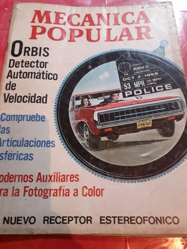 Revista Mecánica Popular Disección Trenes Avión Auto 1970